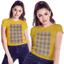 koszulka-damska-kobieca-t-shirt-unikalny-design-kratka-krata-s-jakosc