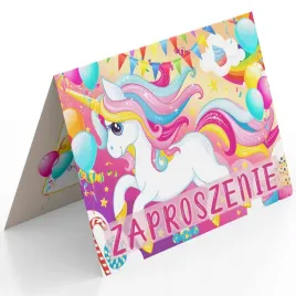 zaproszenie-jednorozec-teczowy-rozowy-na-urodziny-dziecka-koperta-gratis