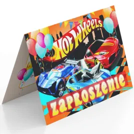 zaproszenie-hot-wheels-samochodziki-na-urodziny-dziecka-koperta-gratis