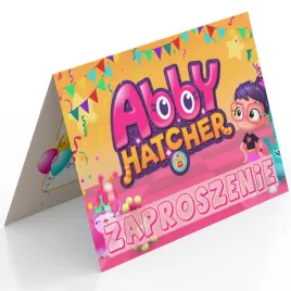 zaproszenie-abby-hatcher-s-fuzzly-fun-na-urodziny-dziecka-koperta-gratis