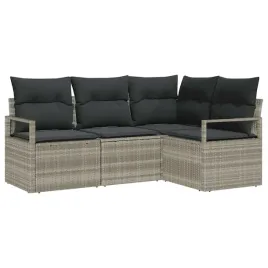zestaw-4-czesciowy-sofa-ogrodowa-z-poduszkami-jasnoszary-polirattan-2-osob