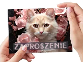 zaproszenie-kot-kotek-roze-na-urodziny-dziecka-koperta-gratis