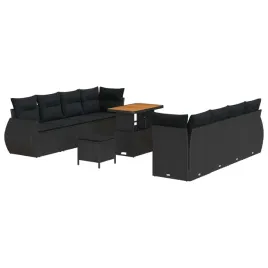 zestaw-sof-na-ogrod-11-pcs-czarny-polirattan