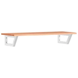 polka-scienna-pod-umywalke-stal-i-lite-drewno-debowe