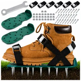 aerator-wertykulator-nakladki-buty-z-kolcami-trawy-trawnika-metalowy-klamry