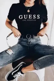 koszulka-t-shirt-damski-guess-los-angeles-czarny-bawelniany-dopasowany-xl