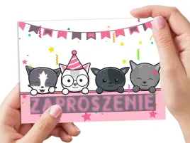 zaproszenie-koty-na-urodziny-dziecka-koperta-gratis