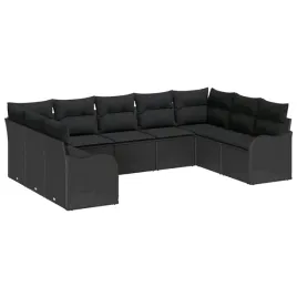 zestaw-sof-na-ogrod-z-poduszka-9-pcs-czarny-polirattan