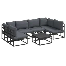 zestaw-sof-na-ogrod-z-poduszka-7-pcs-czarny-aluminium