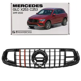 mercedes-glc-x253-c253-2019-2022-grill-panamericana-gt-brabus-style-czarny