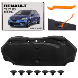 renault-clio-v-rs-2019-2026-wygluszenie-maski-z-kompletem-spinek-658402884r