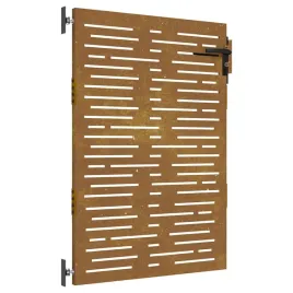 furtka-ogrodowa-85x125-cm-stal-kortenowska-motyw-prostokatow