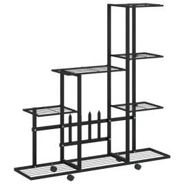stojak-na-kwiaty-na-kolkach-945x25x925-cm-czarny-metalowy