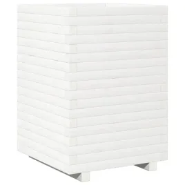 donica-ogrodowa-biala-50x50x72-cm-lite-drewno-sosnowe