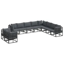 zestaw-sof-na-ogrod-z-poduszka-czarny-aluminium