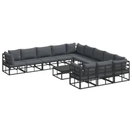 zestaw-sof-na-ogrod-z-poduszka-12-pcs-czarny-aluminium