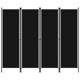 parawan-4-panelowy-czarny-200-x-180-cm