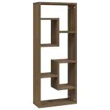 polka-scienna-brazowy-dab-36x16x90-cm