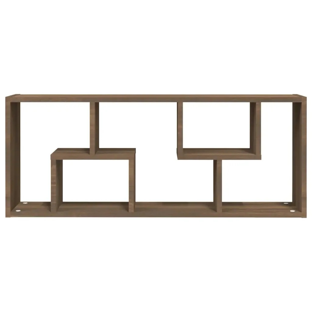 polka-scienna-brazowy-dab-36x16x90-cm