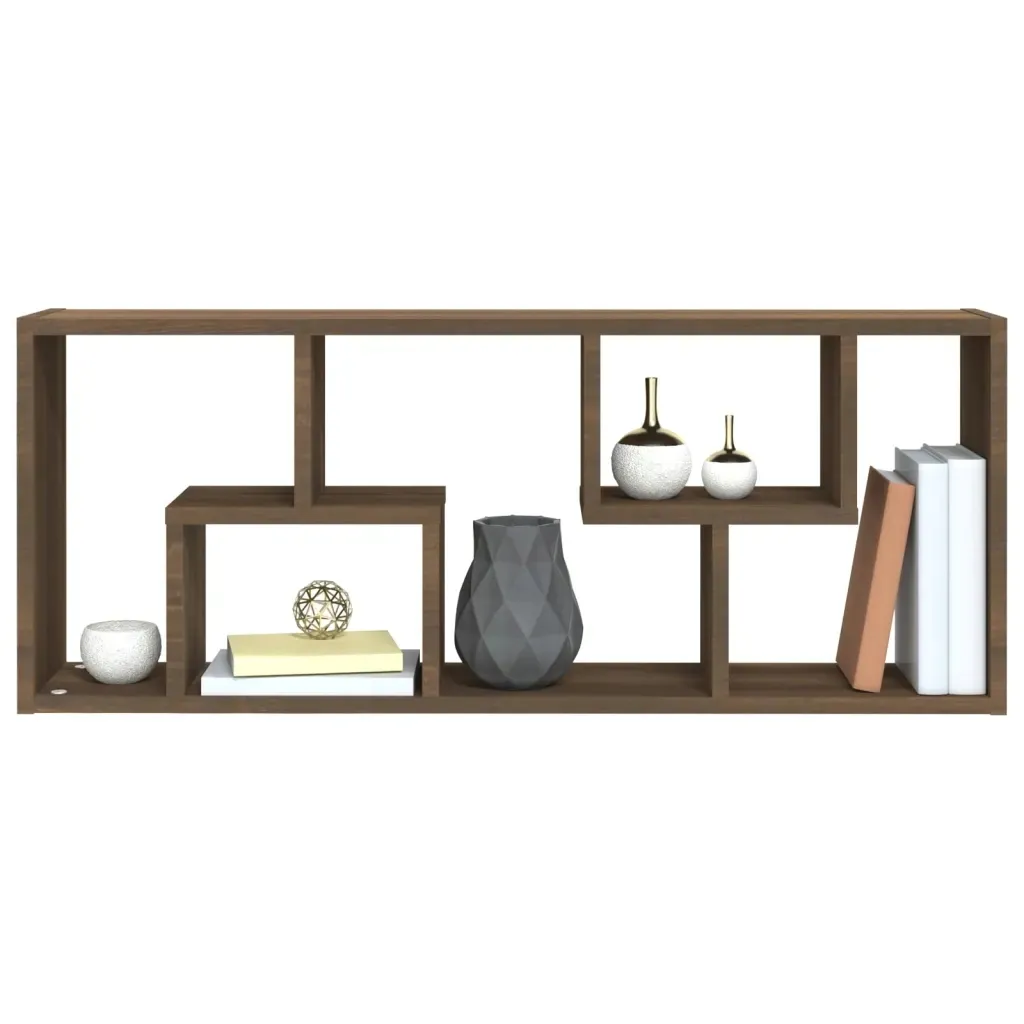 polka-scienna-brazowy-dab-36x16x90-cm-stan-nowy