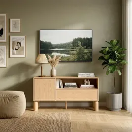szafka-rtv-z-szuflada-jednodrzwiowa-szerokosc-120-cm-dab-bookmatch-styl-ska