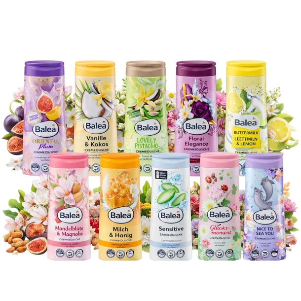 Balea żel pod prysznic 300ml x 10sztuk ZESTAW