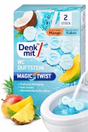 denkmit-wc-duftstein-magic-twist-mango-and-kokos-2-szt-kostka-do-wc