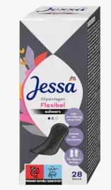 jessa-czarne-wkladki-higieniczne-flexibel-28szt