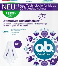 OB* Super Plus TAMPONY DZIEŃ I NOC 36 SZT