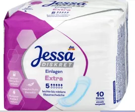 jessa-diskret-wkladki-urologiczne-na-nietrzymanie-moczu-extra-10-szt