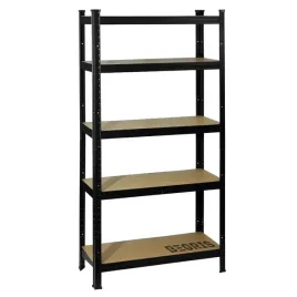 regal-magazynowy-150x75x30cm-mocny-czarny-875kg-5-polek-garazowy-metalowy