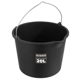 wiadro-gospodarcze-z-lejkiem-budowlane-20l-wiaderko-czarne-mocne-plastik