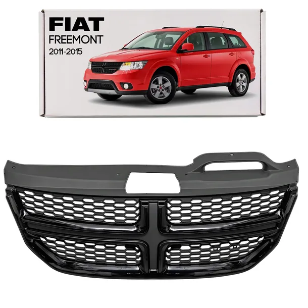 FIAT FREEMONT 2011-2015 GRILL PRZEDNI CZARNY POŁYSK 5NB56TZZAA