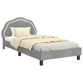 lozko-dzieciece-z-rama-i-zaglowkiem-jasnoszary-90-x-200-cm