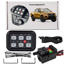 ford-ranger-zespol-przelacznikow-offroad-led-panel-6-przewodow