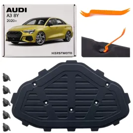 audi-a3-8y-2020-wygluszenie-maski-z-kompletem-spinek-mocujacych-8y0863825a