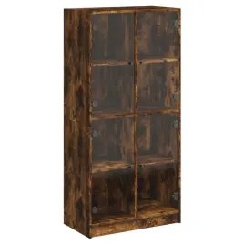 szafka-z-drzwiczkami-przydymiony-dab-68x37x142-cm