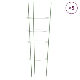 podporki-dla-roslin-z-4-obreczami-5-szt-zielone-90-cm-stal