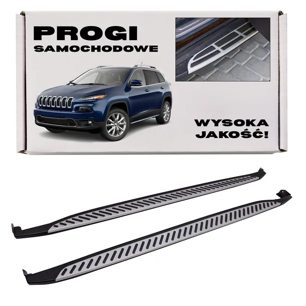 KIA SORENTO II XM 2009-2014 STOPNIE BOCZNE PROGI SAMOCHODOWE + ŚRUBY