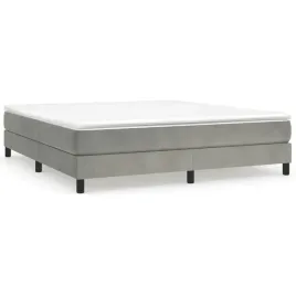 rama-lozka-jasnoszara-160-x-200-cm-tapicerowana-aksamitem