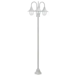 latarnia-ogrodowa-3-punktowa-220-cm-e27-biala