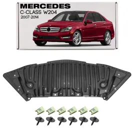 mercedes-c-class-w204-07-14-oslona-przedniego-zderzaka-a2045242330-sruby