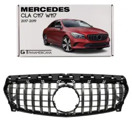 mercedes-cla-c117-w117-2017-2019-facelifting-grill-gt-panamericana-srebrny
