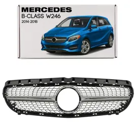 mercedes-b-class-w246-2014-2018-grill-diamond-serbrny
