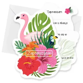 zaproszenie-hawaje-aloha-flaming-i-tukan-10x145-cm-1-szt