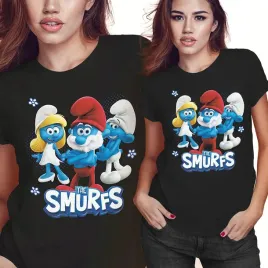 koszulka-damska-kobieca-t-shirt-smerfy-l-prezent-jakosc