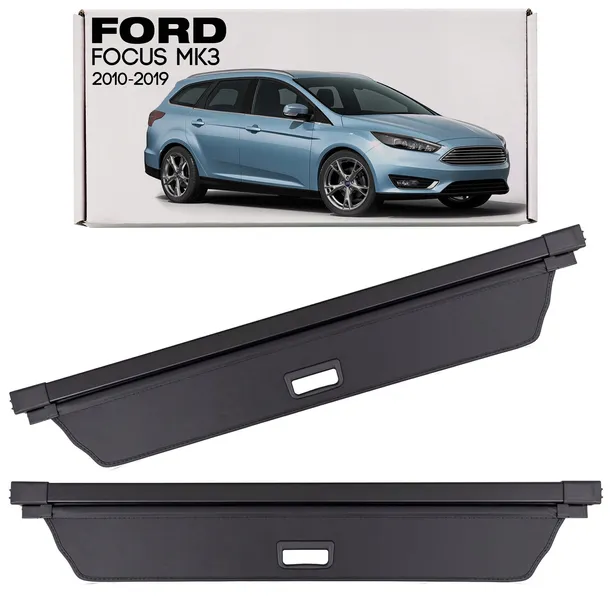 FORD FOCUS MK3 III 2010-2018 KOMBI ROLETA BAGAŻNIKA CZARNA DS73N55066AC