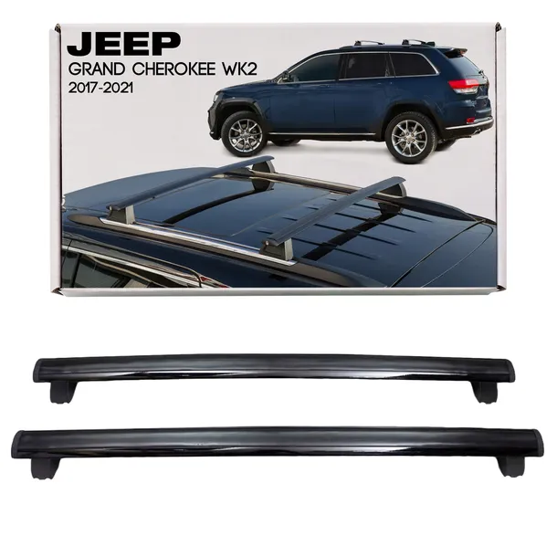 JEEP GRAND CHEROKEE IV WK2 2010-2021 BELKI POPRZECZNE DACHOWE OE 82212072AB