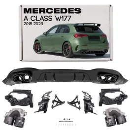mercedes-a-class-w177-18-23-hb-dyfuzor-tylny-zestaw-stylizujacy-na-amg-a45