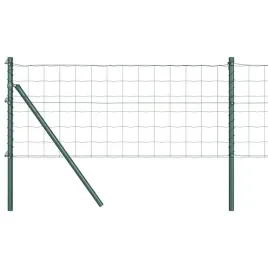ogrodzenie-z-slupkami-zielony-0-8-x-25-m-stal